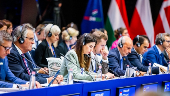 ES Padomes prezidējošās valsts Ungārijas foto