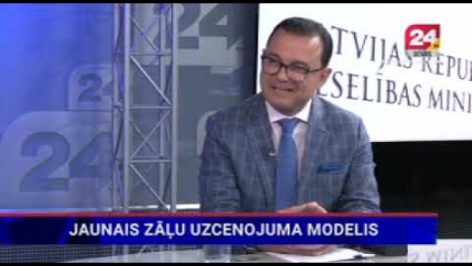 Veselības ministra Hosama Abu Meri saruna Rīga TV24 par jauno zāļu uzcenojuma modeli