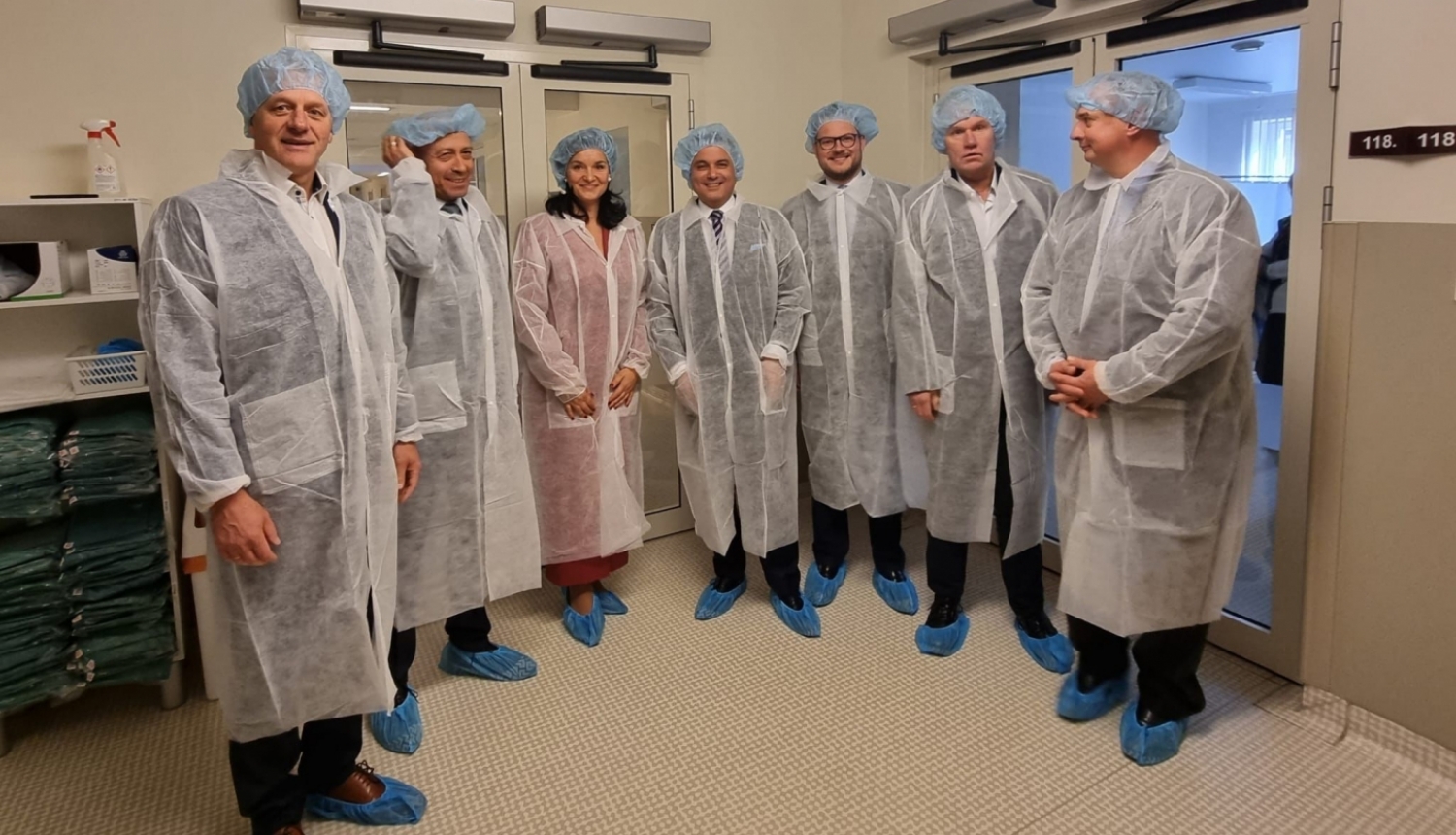 Veselības ministrs Hosams Abu Meri darba vizītē apmeklē Rīgas 1.slimnīcu